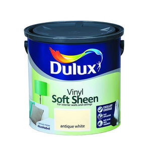 Dulux 2.5 Litre Soft Sheen - Antique White | 5084205