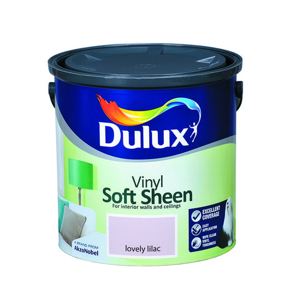 Dulux 2.5 Litre Soft Sheen - Lovely Lilac | 5084213