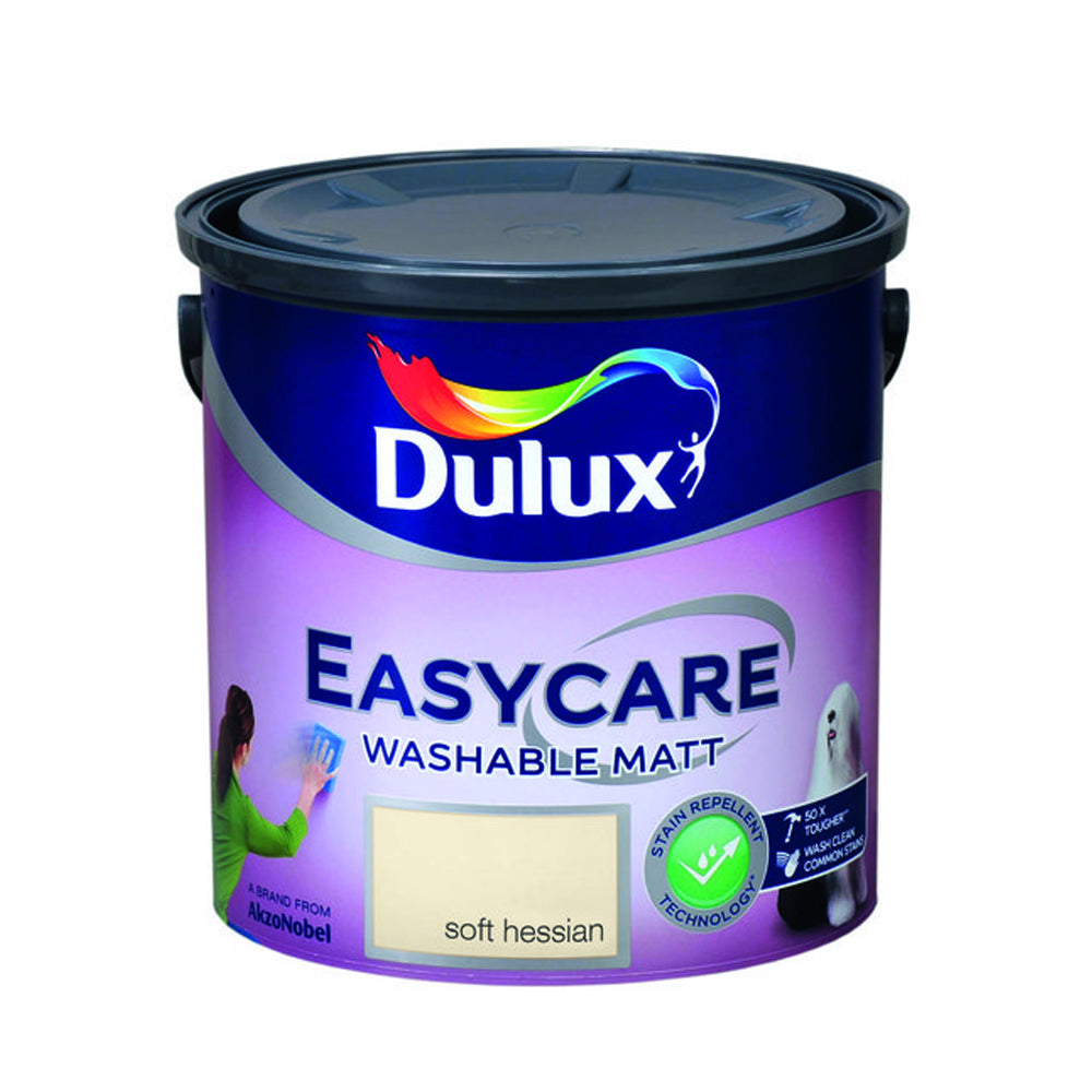 Dulux 2.5 Litre Easycare Washable Matt - Soft Hessian | 5083805