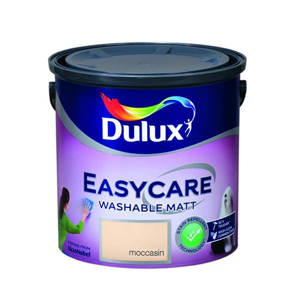 Dulux 2.5 Litre Easycare Washable Matt - Moccasin | 5083825