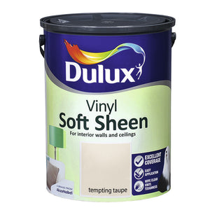 Dulux 5 Litre Soft Sheen - Tempting Taupe | 5084246