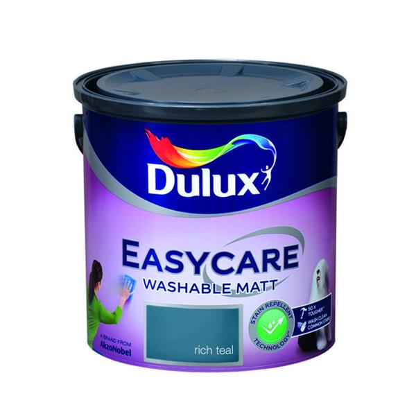 Dulux 2.5 Litre Easycare Washable Matt - Rich Teal | 5083831