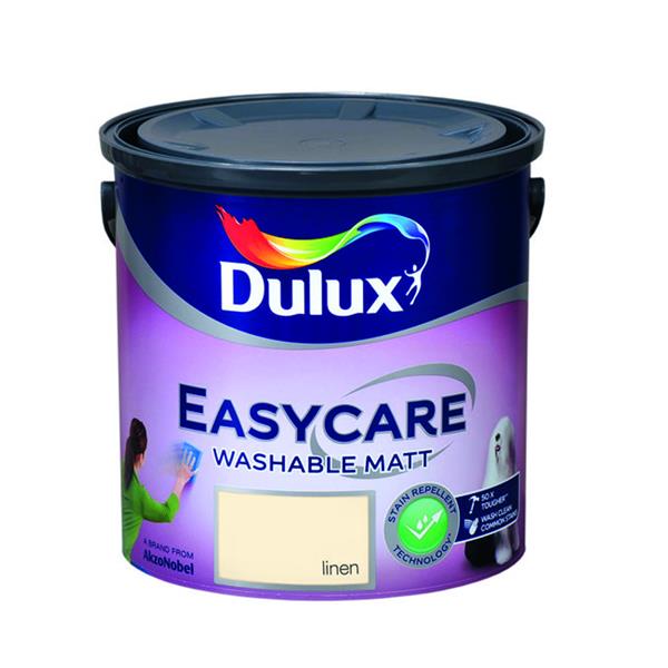 Dulux 2.5 Litre Easycare Washable Matt - Linen | 5083787