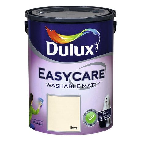 Dulux 5 Litre Easycare Washable Matt - Linen | 5083788