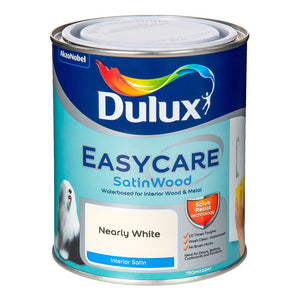 Dulux 750ml Easycare Satinwood - Nearly White | 5083893