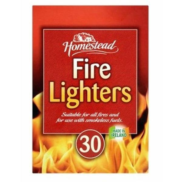 Homestead Fire Lighters 30 Pack
