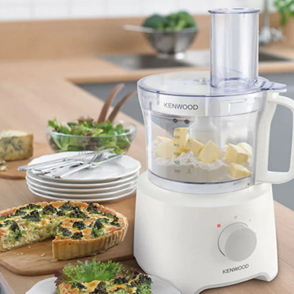 Kenwood Multipro Compact 800W Food Processor - White | FDP301WH
