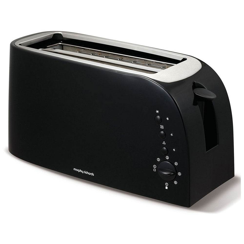 Morphy Richards Essentials 4 Slice Toaster Black l 980508