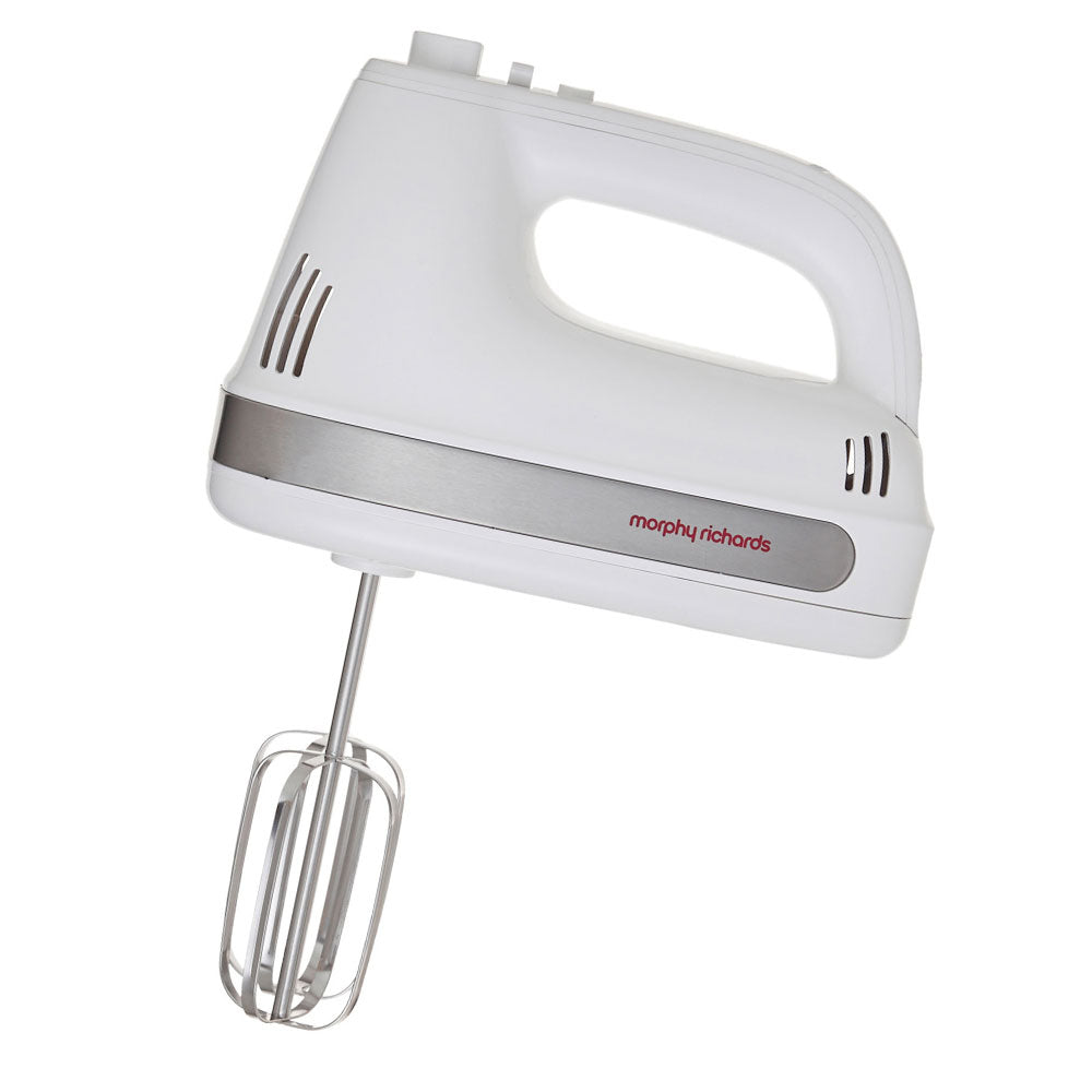 Morphy Richards Hand Mixer - White/Silver | 980527