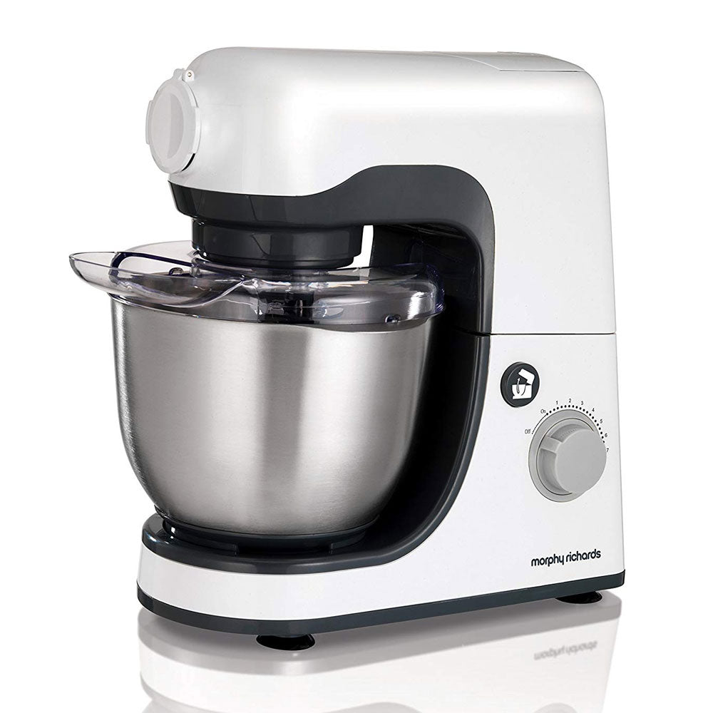 Morphy Richards 4 litre 800w Stand Mixer White Grey | 400023