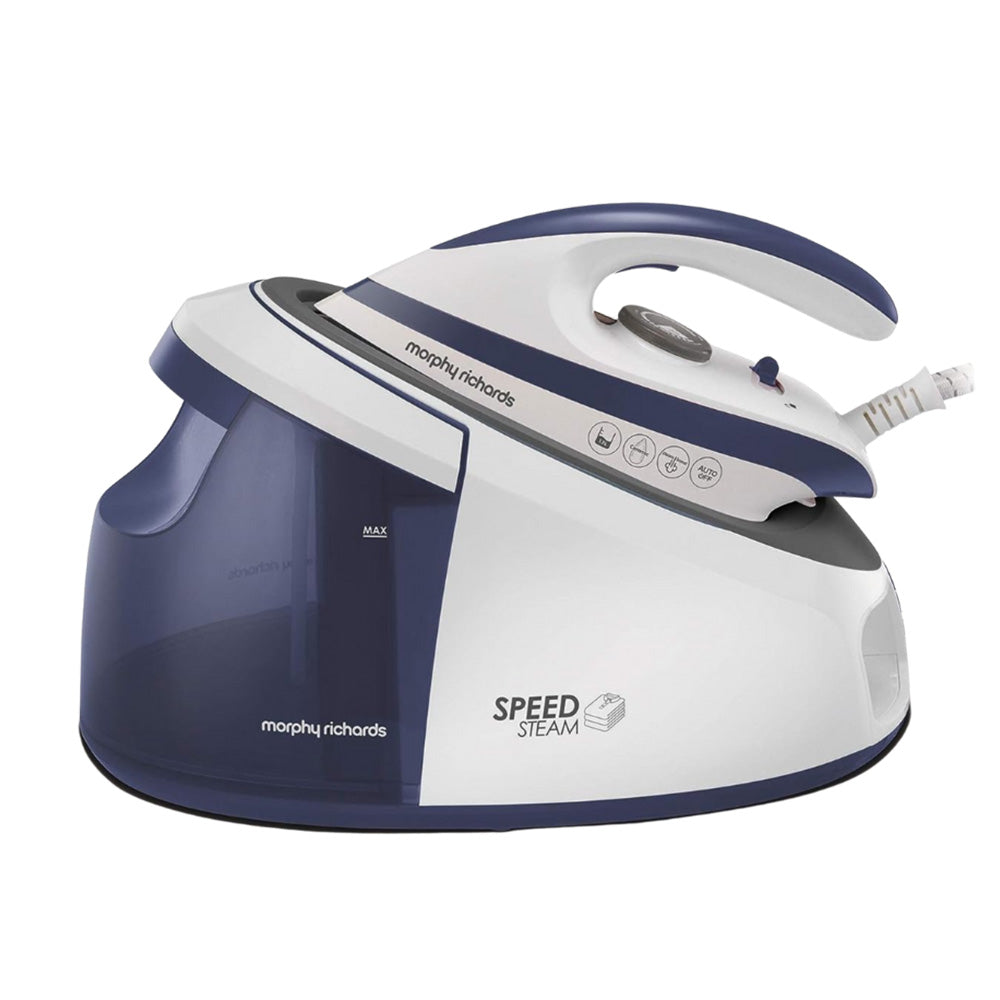 Morphy Richards 1.7 Litre Speed Steam Generator Iron-  White / Purple | 333202