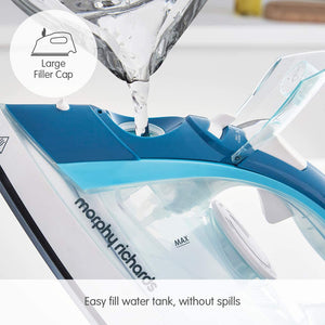 Morphy Richards Crystal Clear Steam Iron with 100g Boost | 300300