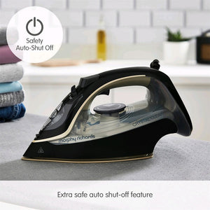 Morphy Richards 2400W Steam Iron - Crystal Clear Gold | 300302