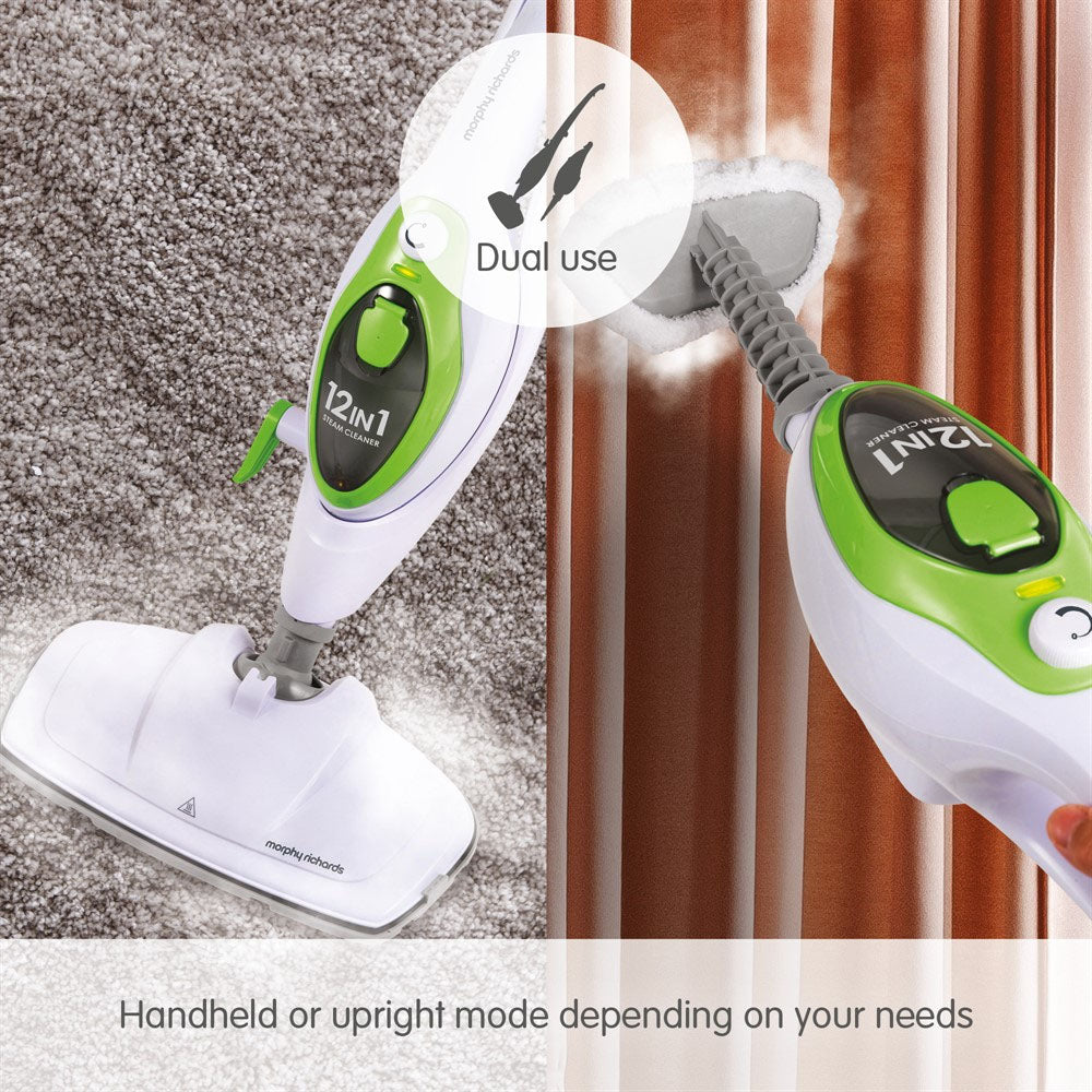 Morphy Richards 12 in 1 Steam Cleaner - White | 720512