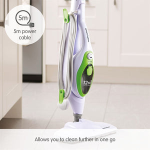 Morphy Richards 12 in 1 Steam Cleaner - White | 720512