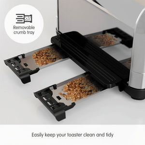 Morphy Richards Venture 4 Slice Toaster - Stainless Steel | 240130