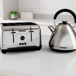 Morphy Richards Venture 4 Slice Toaster - Stainless Steel | 240130