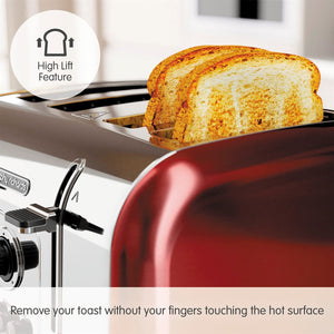 Morphy Richards Venture 4 Slice Toaster - Red | 240133