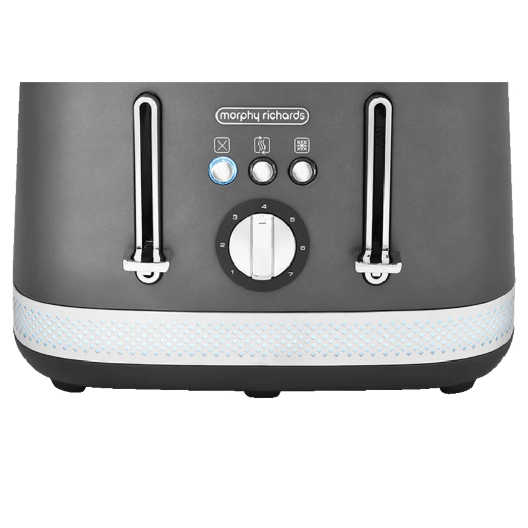 Morphy Richards Illumination 4 Slice Toaster - Titanium | 248022