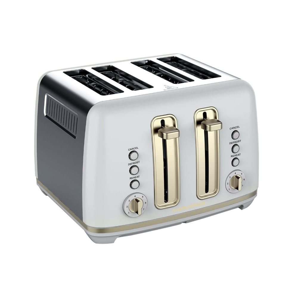 Morphy Richards Ascend 4 Slice Toaster - Grey & Soft Gold | 244021