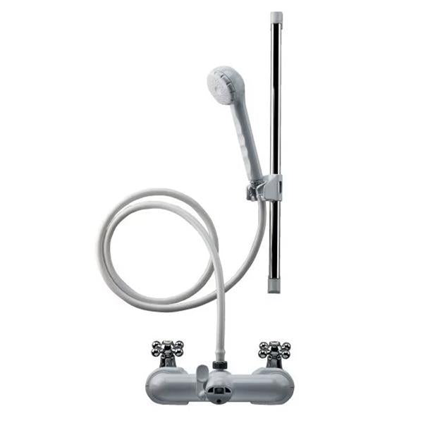 Croydex Bath Shower Mixer Conversion Set - White | CRXAB210040