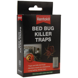 Rentokill Bed Bug Killer Traps (Twin Pack) | RKLBB01