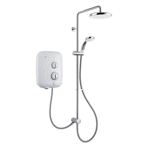 Mira Elite SE Dual Electric Shower 9.8kw - White