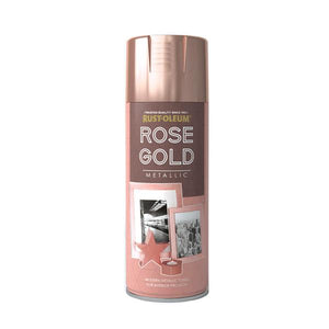Rustoleum Rose Gold Metallic Spray Paint - 400ml |