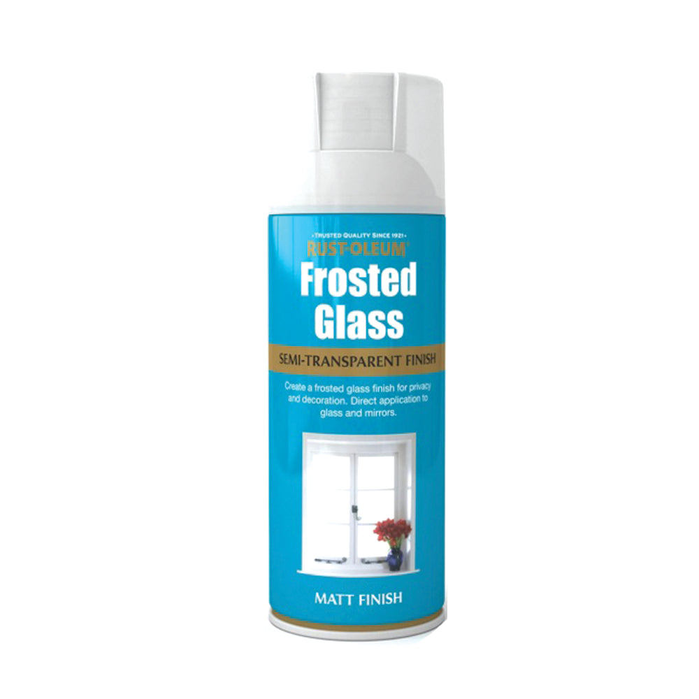 Rustoleum Frosted Glass Effect Matt Spray Paint 400ml | PTOU050