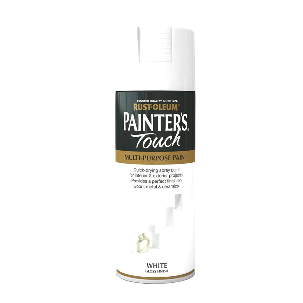 Rustoleum Painters Touch Multi-Purpose Spray Paint 400ml - Gloss White | PTOU003