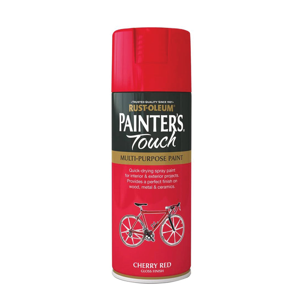 Rustoleum Painters Touch Multi-Purpose Spray Paint 400ml - Cherry Red | PTOU014