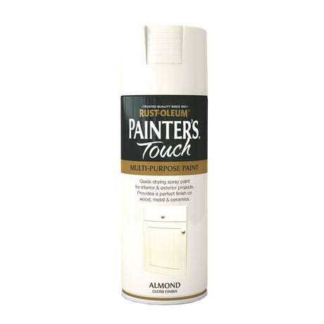 Rustoleum Painters Touch Multi-Purpose Spray Paint 400ml - Almond Gloss