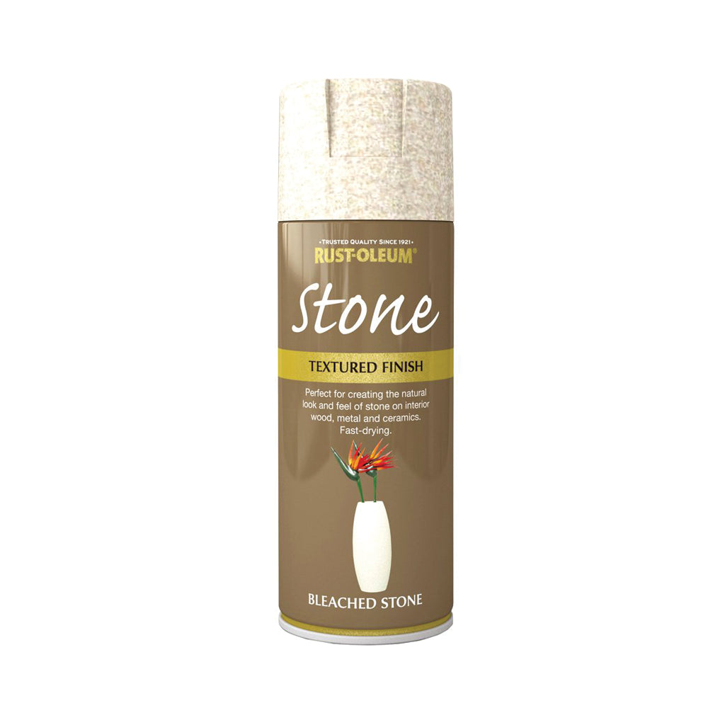 Rustoleum Textured Spray Paint 400ml - Bleached Stone | PTOU032