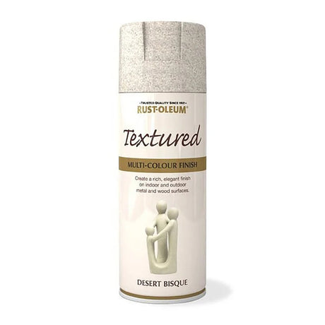 Rustoleum Textured Spray Paint 400ml - Desert Bisque | PTOU036