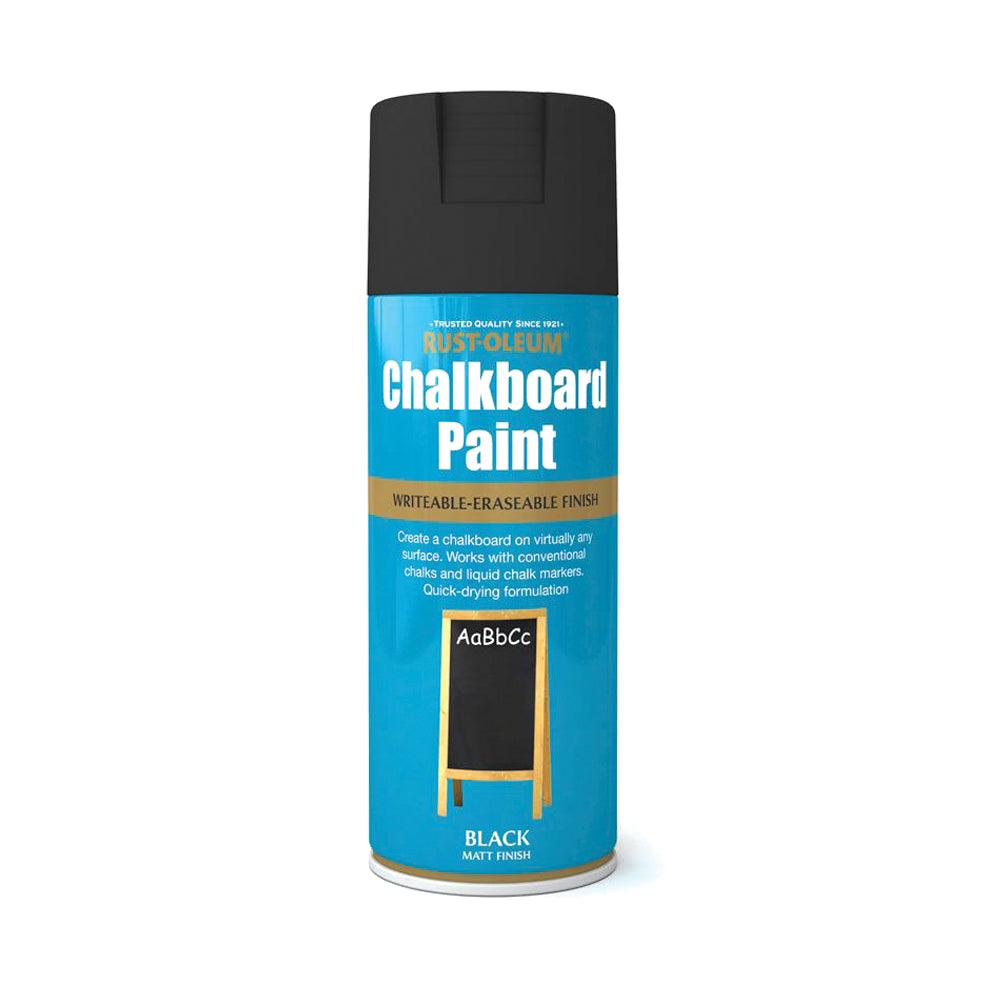 Rustoleum Chalkboard Paint Spray Paint 400ml Matt Black
