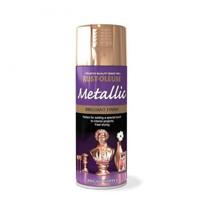 Rustoleum Copper Effect Metallic Spray Paint 400ml | PTOU029