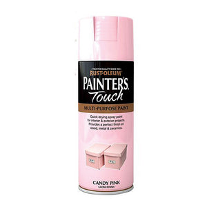 Rustoleum Painters Touch Multi-Purpose Spray Paint 400ml - Candy Pink | PTOU222