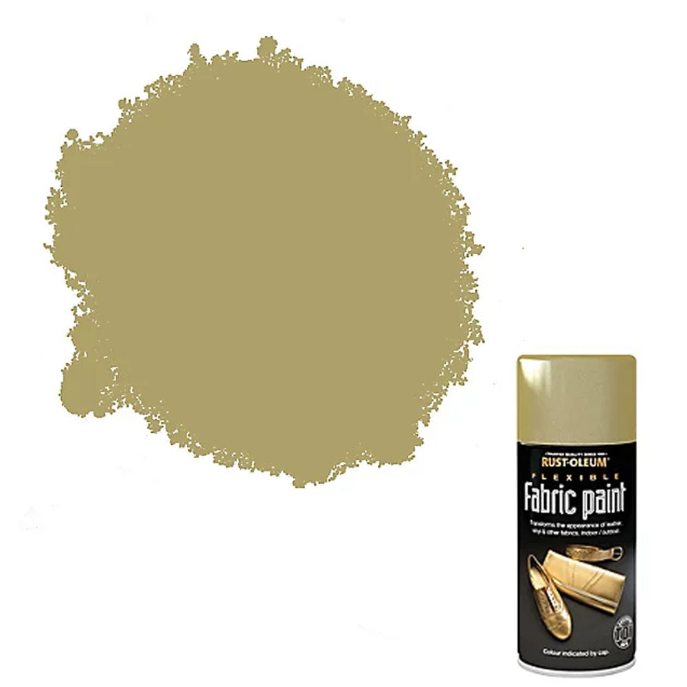 Rustoleum Fabric Multi Surface Spray Paint 150ml - Gold | PTOU324