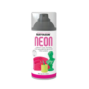 Rustoleum Neon Effect Spray Paint 150ml - Satin Pink | PTOU309