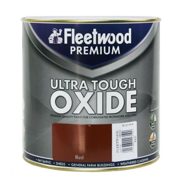 Fleetwood Ultra Tough Oxide Metal Paint 5 Litre - Red | OXFO50RD