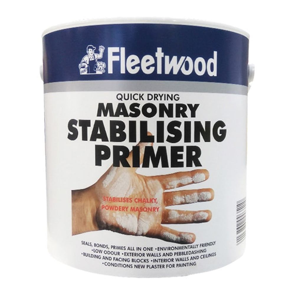 Fleetwood Quick Dry Masonry Stabilising Primer 5 Litre | XMP50CL