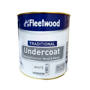 Fleetwood 2.5 Litre Undercoat - White | UNO25BW
