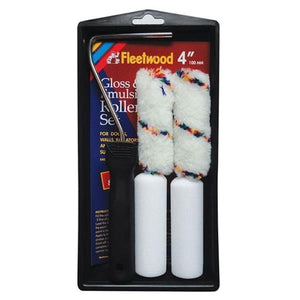 FLEETWOOD 4" GLOSS & EMULSION SET+2 SLEEVES | MRT4EG