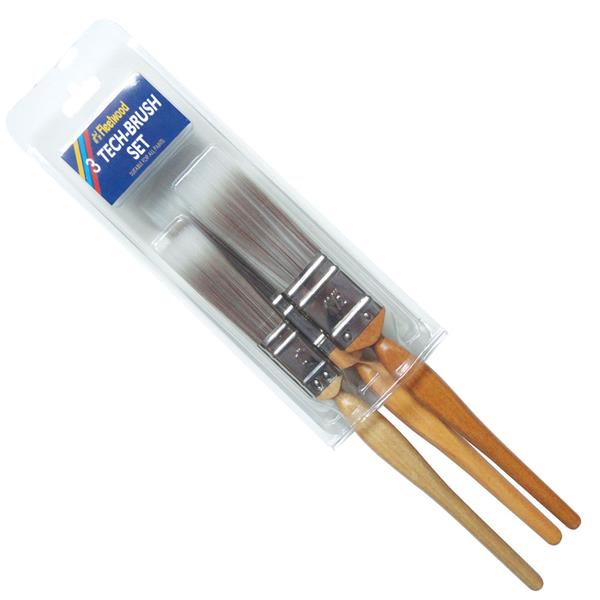 FLEETWOOD 3 PIECE TECH BRUSH SET | BRSTH3P