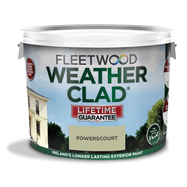 Fleetwood Weatherclad Masonry Paint 10 Litre - Powerscourt | XWC10PO