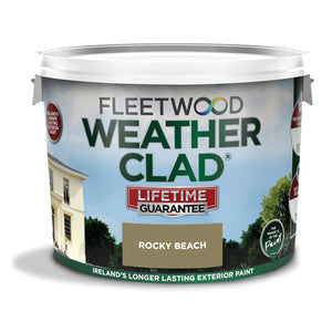 Fleetwood Weatherclad Masonry Paint 10 Litre - Rocky Beach | XWC10RB
