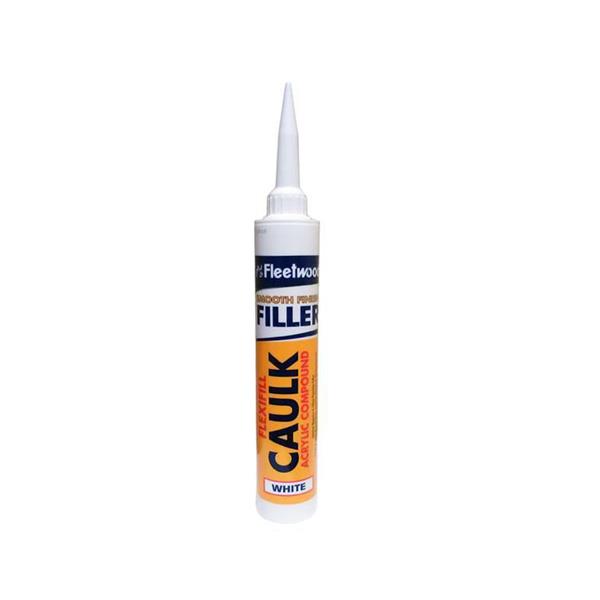 Fleetwood 380ml Painters Caulk Filler - White | FIFL380BW