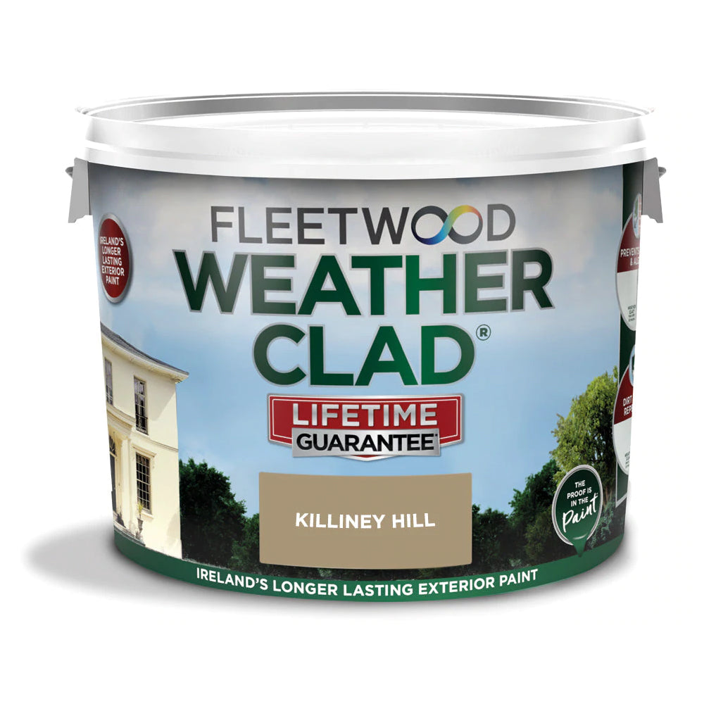 Fleetwood Weatherclad Masonry Paint 10 Litre - Killiney Hill | XWC10KH