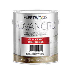 Fleetwood 2.5 Litre Advanced Quick Drying Gloss | GLA25BW