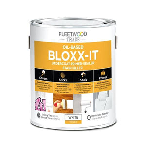 Fleetwood Bloxx-It Oil Based Primer Undercoat and Sealer 500ml - White | PBIO05BW